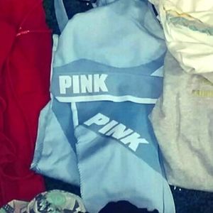 Vs secret pink workout 2 piece. Blue